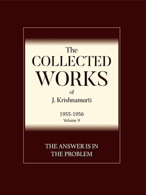 cover image of The Answer Is in the Problem